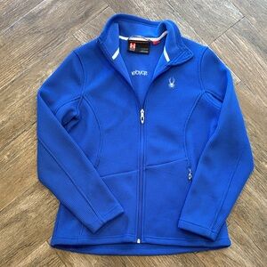 Spyder Royal Blue Ribbed Jacket